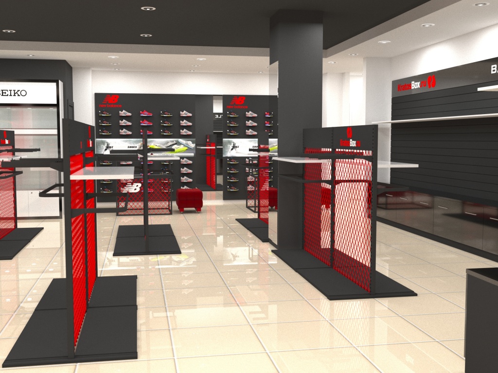 Дизайн-проект для магазина спортивной экипировки "Kratos box"