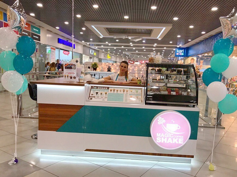 Киоск "Magic coffee shake"