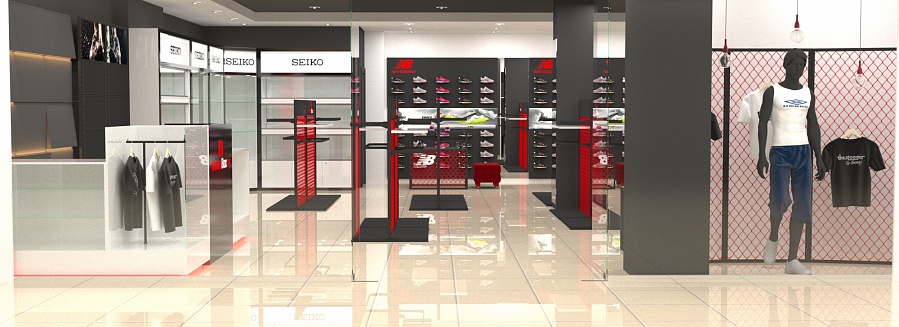 Дизайн-проект для магазина спортивной экипировки «Kratos box»